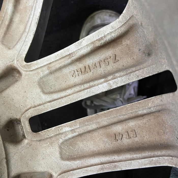 17" MERCEDES C-CLASS 08-09 204 Type; C300, 17x7.5, 14 spoke Original OEM Wheel Rim