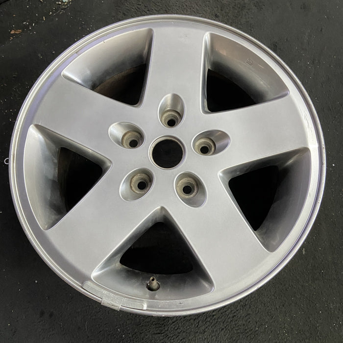 17" WRANGLER 07-08 17x7.5, silver Original OEM Wheel Rim