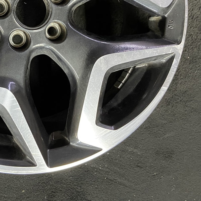 18" XV CROSSTREK 18 18x7 alloy w/machined face Limited dark gray Original OEM Wheel Rim