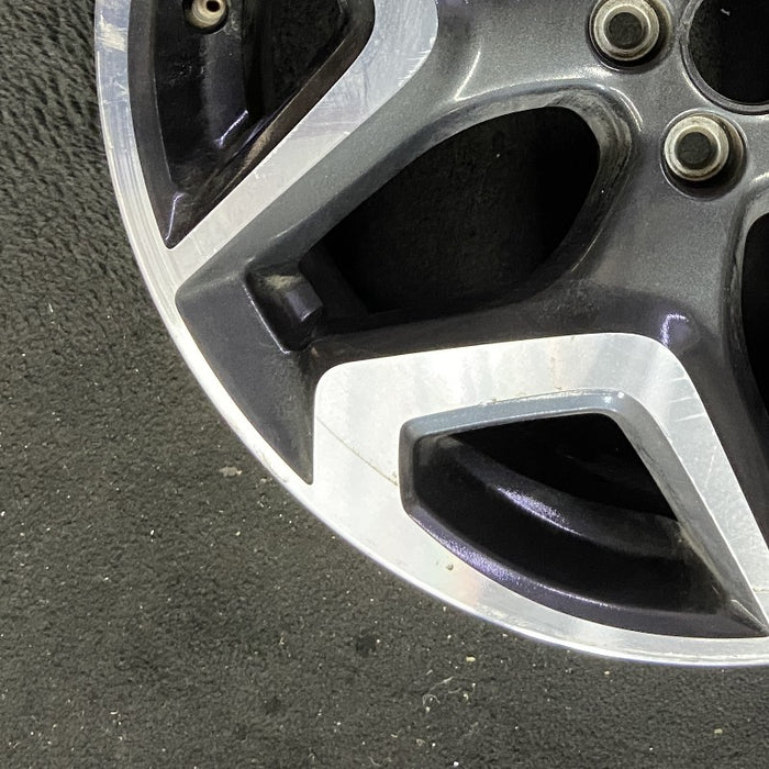 18" XV CROSSTREK 18 18x7 alloy w/machined face Limited dark gray Original OEM Wheel Rim