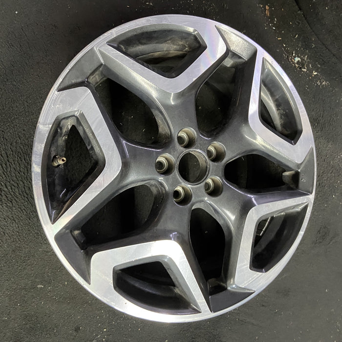 18" XV CROSSTREK 18 18x7 , w/machined face , dark gray Original OEM Wheel Rim