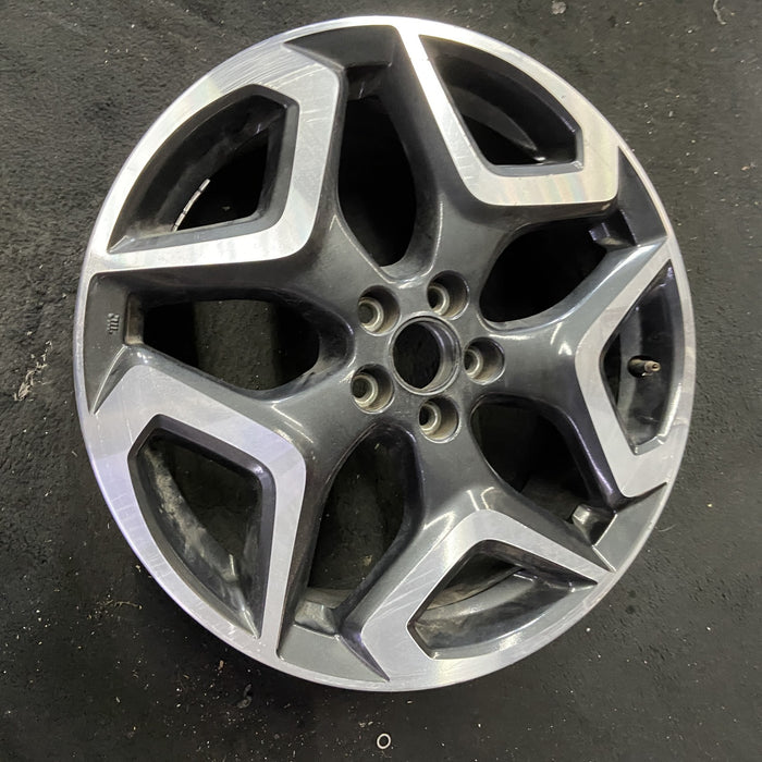 18" XV CROSSTREK 18 18x7 , w/machined face , dark gray Original OEM Wheel Rim