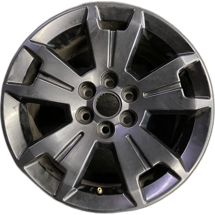 17" CANYON 20 17x8, 5 spoke Original OEM Wheel Rim - Front View