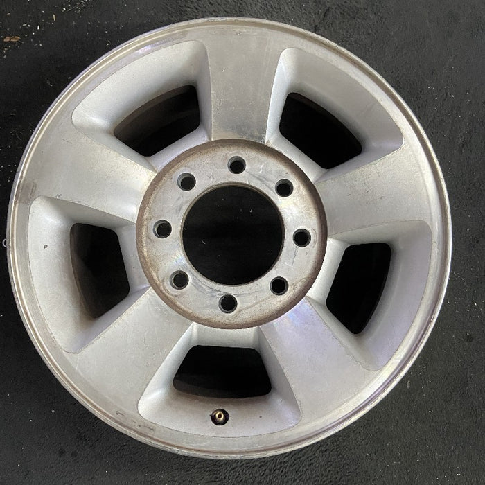 17" DODGE 2500 PICKUP 03-04 17x8 aluminum machined finish Original OEM Wheel Rim