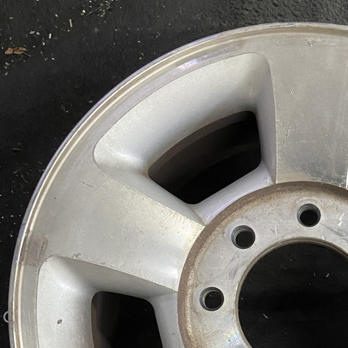 17" DODGE 2500 PICKUP 03-04 17x8 aluminum machined finish Original OEM Wheel Rim