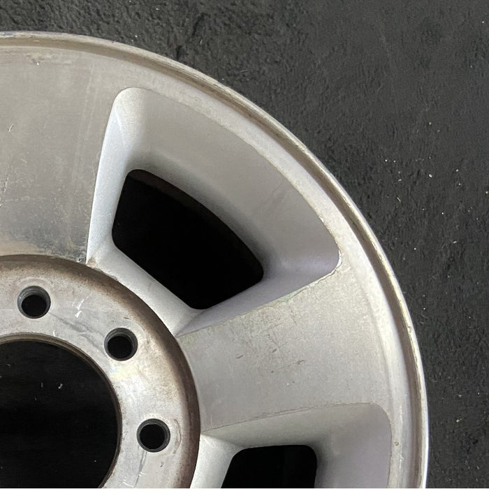 17" DODGE 2500 PICKUP 03-04 17x8 aluminum machined finish Original OEM Wheel Rim