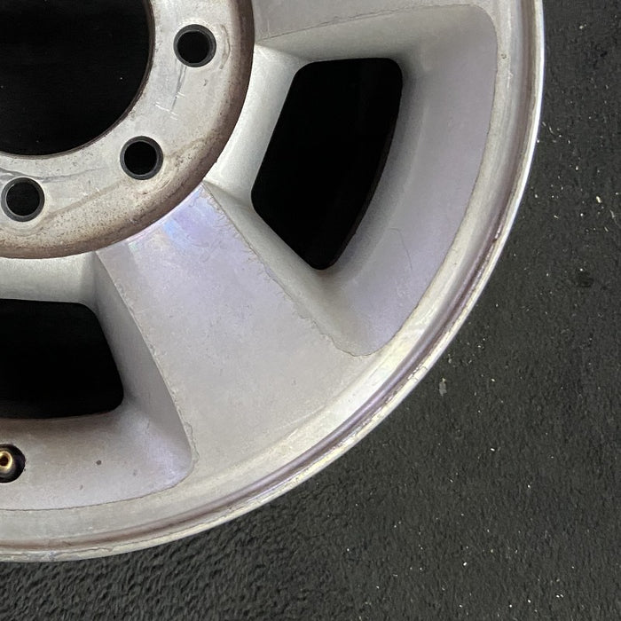 17" DODGE 2500 PICKUP 03-04 17x8 aluminum machined finish Original OEM Wheel Rim