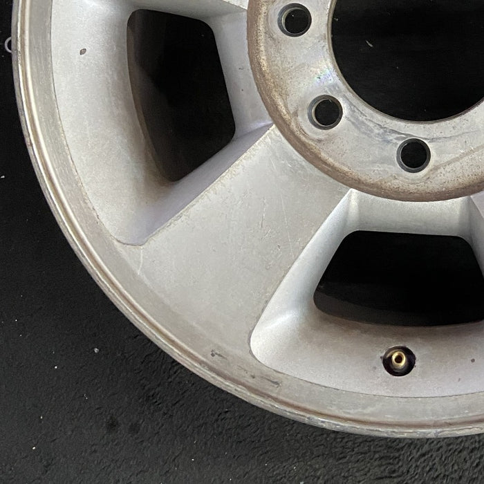 17" DODGE 2500 PICKUP 03-04 17x8 aluminum machined finish Original OEM Wheel Rim