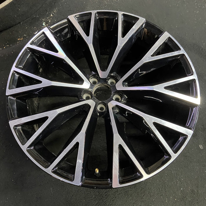 22" VOLVO XC60 18-20 22x9 , 10 Y spoke Original OEM Wheel Rim - Side Profile