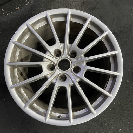 20" PORSCHE PANAMERA 10-13 , 20x11.5, , magnesium finish Original OEM Wheel Rim - Angle View