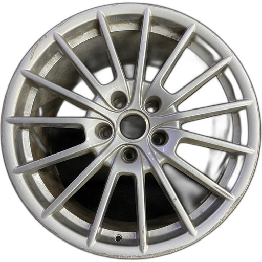 20" PORSCHE PANAMERA 10-13 alloy 20x11.5 15 spoke magnesium finish Original OEM - Front View