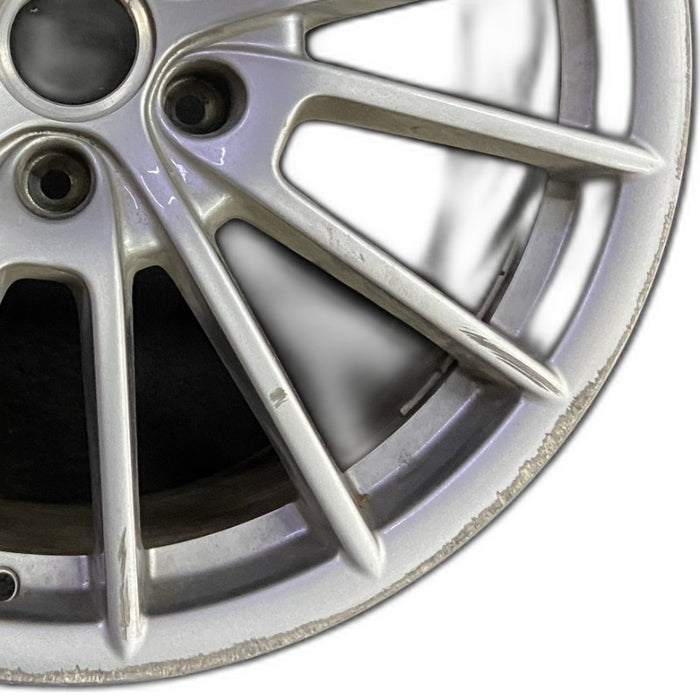 20" PORSCHE PANAMERA 10-13 alloy 20x11.5 15 spoke magnesium finish Original OEM - Close-Up Detail