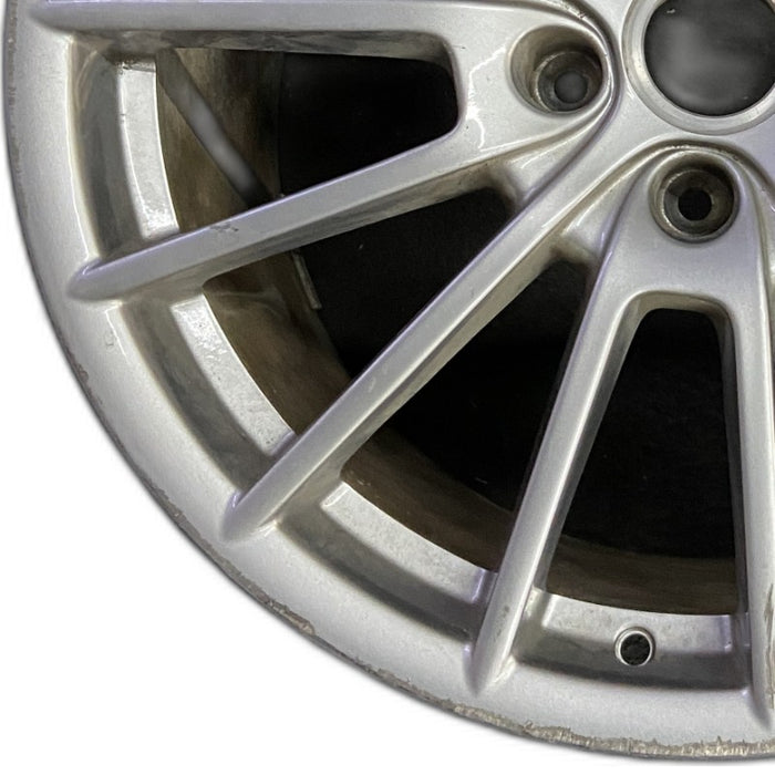 20" PORSCHE PANAMERA 10-13 alloy 20x11.5 15 spoke magnesium finish Original OEM - Back View