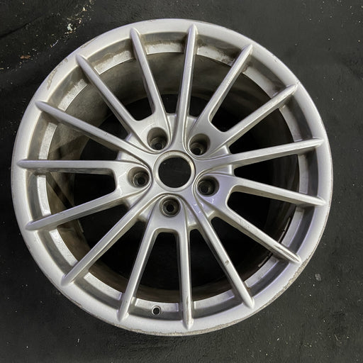 20" PORSCHE PANAMERA 10-13 , 20x11.5, , magnesium finish Original OEM Wheel Rim - Angle View