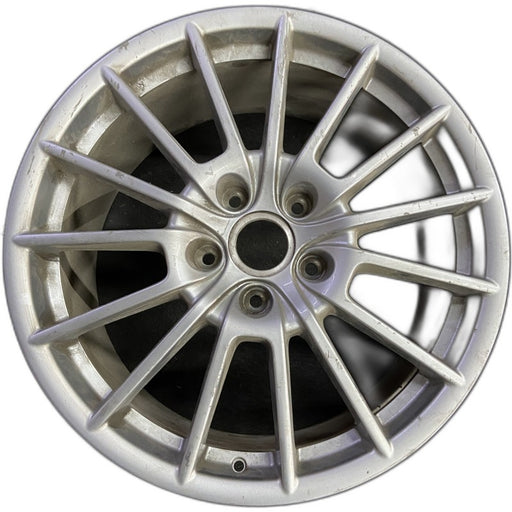 20" PORSCHE PANAMERA 10-16 alloy 20x9.5 15 spoke magnesium finish Original OEM - Front View