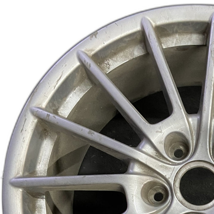 20" PORSCHE PANAMERA 10-16 alloy 20x9.5 15 spoke magnesium finish Original OEM - Angle View