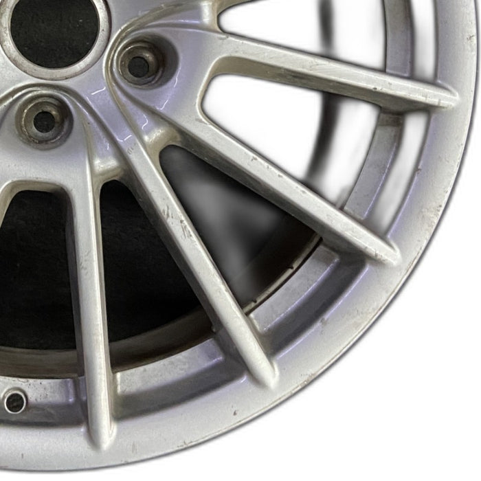 20" PORSCHE PANAMERA 10-16 alloy 20x9.5 15 spoke magnesium finish Original OEM - Close-Up Detail