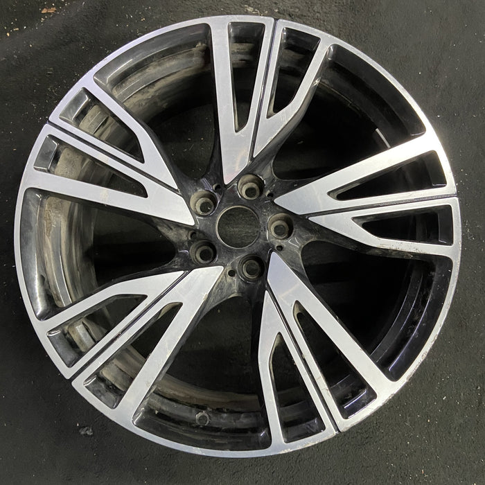 20" BMW i8 14-17 20x8.5 , , 5 W spoke , R. Original OEM Wheel Rim - Angle View