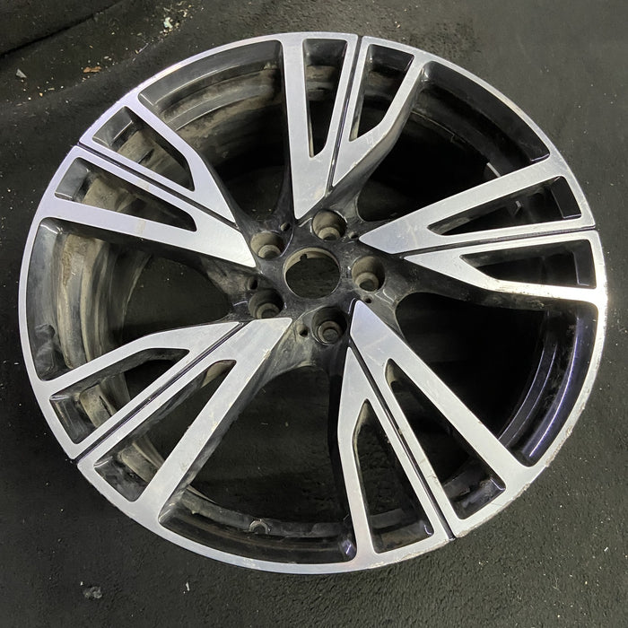 20" BMW i8 14-17 20x8.5 , , 5 W spoke , R. Original OEM Wheel Rim - Side Profile