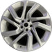 21" RANGE ROVER SPORT 18-22 21x9.5 , 5 spoke , silver Original OEM Wheel Rim - Front View