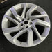 21" RANGE ROVER SPORT 18-22 21x9.5 , 5 spoke , silver Original OEM Wheel Rim - Side Profile