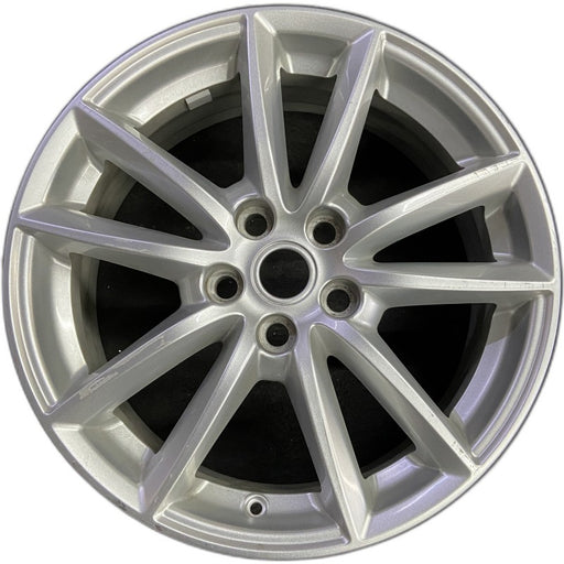 19" RANGE ROVER 13-17 alloy 19x7.5 10 spoke 5 split spoke Original OEM Wheel Rim - Front View