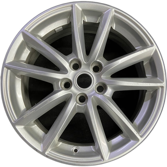 19" RANGE ROVER 13-17 alloy 19x7.5 10 spoke 5 split spoke Original OEM Wheel Rim - Front View