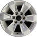 17" SIERRA 1500 PICKUP 19 , 17x8, alloy Original OEM Wheel Rim - Front View