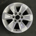 17" SIERRA 1500 PICKUP 19 , 17x8, alloy Original OEM Wheel Rim - Angle View