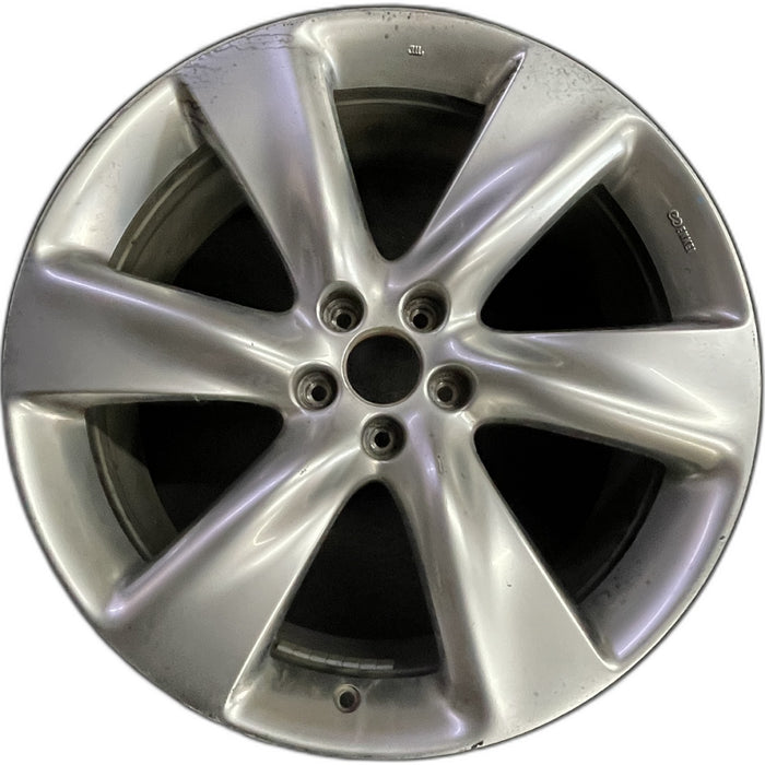 21" INFINITI FX SERIES 09 21x9.5 Original OEM Wheel Rim - Front View