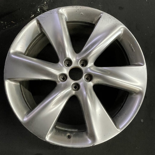 21" INFINITI FX SERIES 09 21x9.5 alloy 6 spoke Original OEM Wheel Rim - Front View