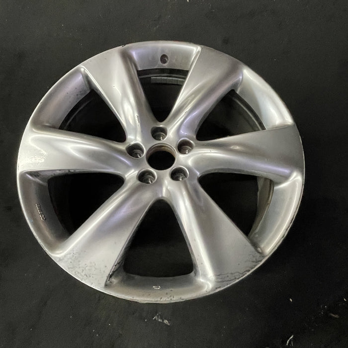 21" INFINITI FX SERIES 09 21x9.5 Original OEM Wheel Rim - Close-Up Detail