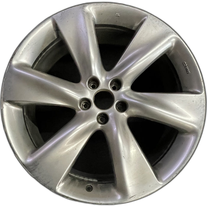 21" INFINITI FX SERIES 09 21x9.5 Original OEM Wheel Rim - Front View