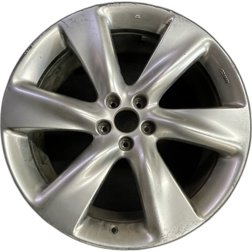 21" INFINITI FX SERIES 09 21x9.5 alloy 6 spoke Original OEM Wheel Rim - Front View