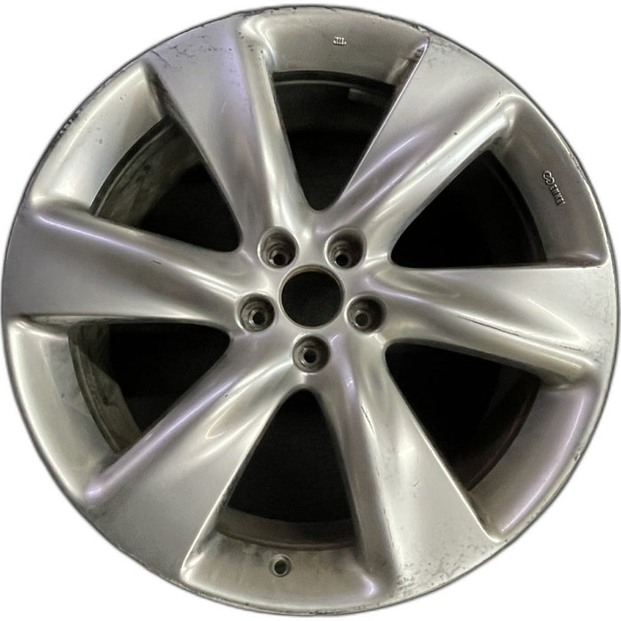 21" INFINITI FX SERIES 09 21x9.5 alloy 6 spoke Original OEM Wheel Rim - Front View