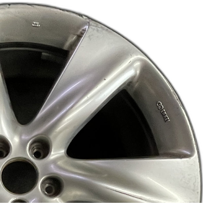 21" INFINITI FX SERIES 09 21x9.5 alloy 6 spoke Original OEM Wheel Rim - Side Profile