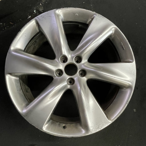 21" INFINITI FX SERIES 09 21x9.5 Original OEM Wheel Rim - Angle View