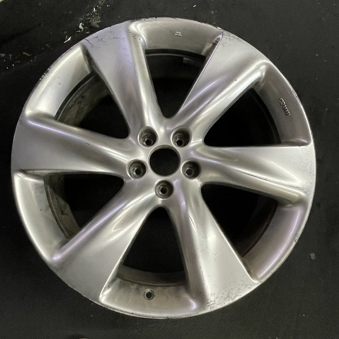 21" INFINITI FX SERIES 09 21x9.5 alloy 6 spoke Original OEM Wheel Rim - Additional View