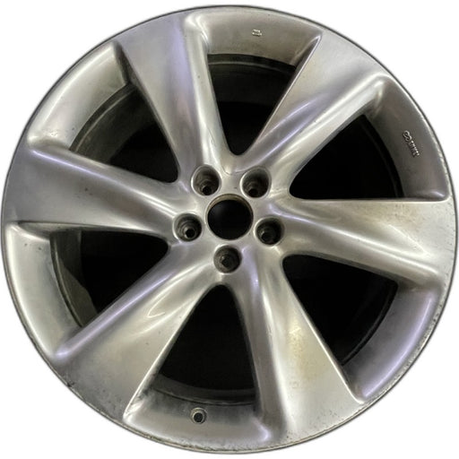 21" INFINITI FX SERIES 09 21x9.5 alloy 6 spoke Original OEM Wheel Rim - Front View