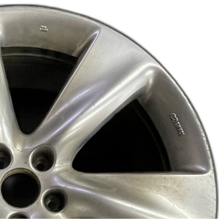 21" INFINITI FX SERIES 09 21x9.5 alloy 6 spoke Original OEM Wheel Rim - Side Profile