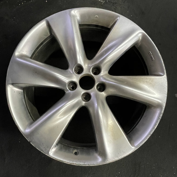 21" INFINITI FX SERIES 09 21x9.5 Original OEM Wheel Rim - Angle View