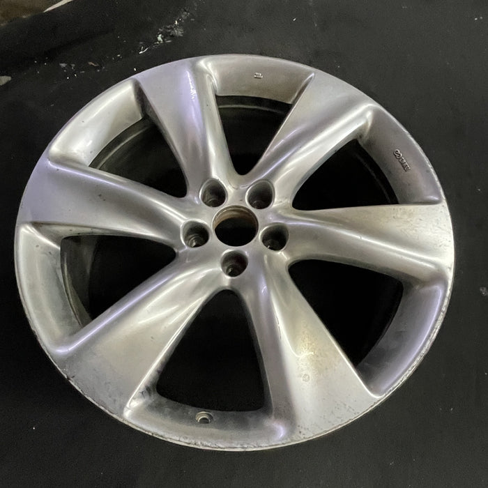 21" INFINITI FX SERIES 09 21x9.5 Original OEM Wheel Rim - Side Profile