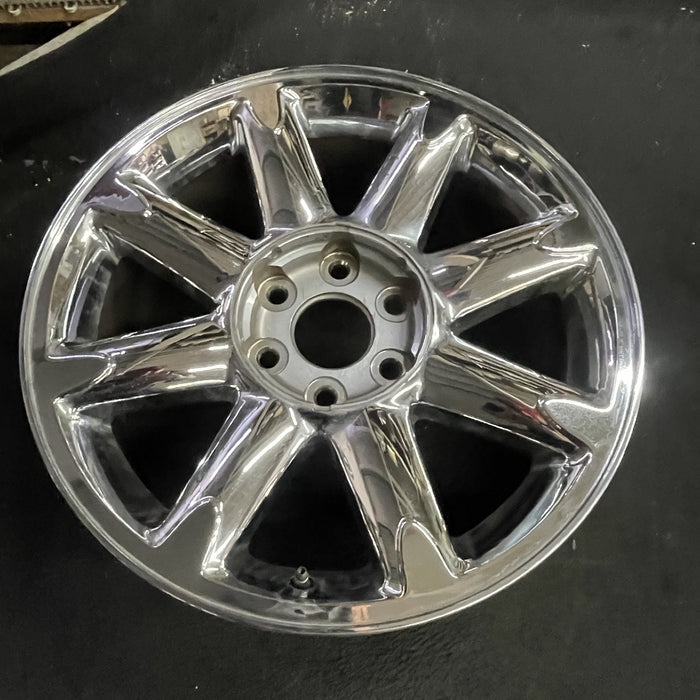 20" SIERRA 1500 PICKUP 07 , 20x8.5, 8 spoke Original OEM Wheel Rim - Side Profile