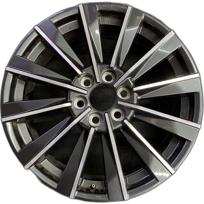 22" GX550 24-25 22x7.5 Original OEM Wheel Rim - Front View