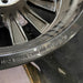22" GX550 24-25 22x7.5 Original OEM Wheel Rim - Back View