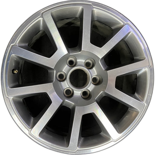 20" SIERRA 1500 PICKUP 16 20x9, 10 spoke, ultra bright machined Original OEM - Front View