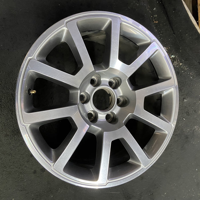 20" SIERRA 1500 PICKUP 16 20x9, 10 spoke, ultra bright machined Original OEM - Side Profile