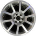 20" SIERRA 1500 PICKUP 16 20x9, 10 spoke, ultra bright machined Original OEM - Front View
