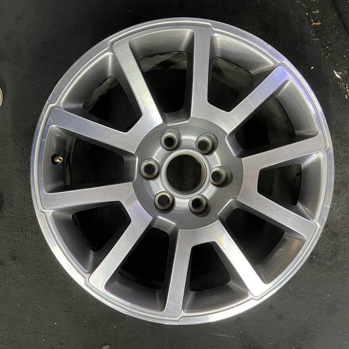 20" SIERRA 1500 PICKUP 16 20x9, 10 spoke, ultra bright machined Original OEM - Angle View