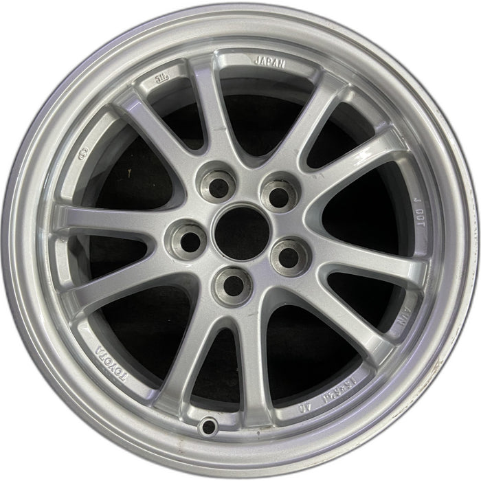 15" PRIUS 16-18 Prius , 15x6.5 , Original OEM Wheel Rim - Front View